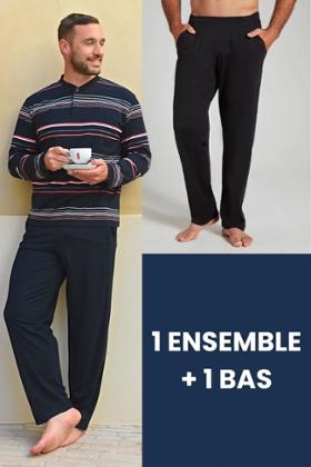 1 PYJAMA + 1 BAS PROMO