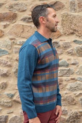 POLO ZIPPÉ GRANDE TAILLE