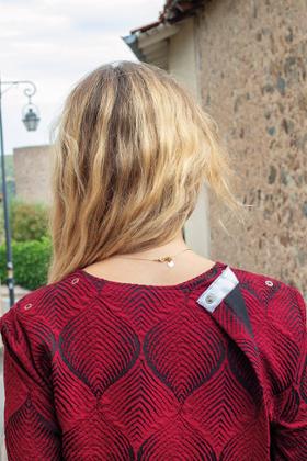 PULL CROISE DOS GRANDE TAILLE