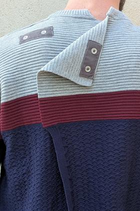 POLO CROISÉ DOS GRANDE TAILLE