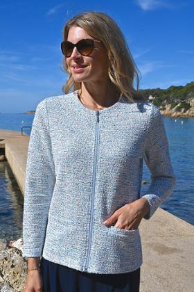 CARDIGAN ZIPPE