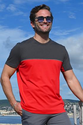 T-SHIRT BICOLORE