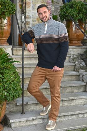 PULL COL ZIP ML