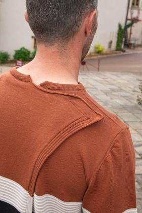 PULL CROISE DOS