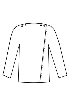 PULL CROISE DOS
