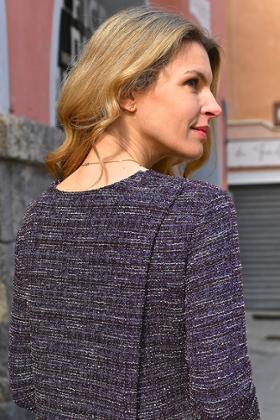 PULL CROISE DOS
