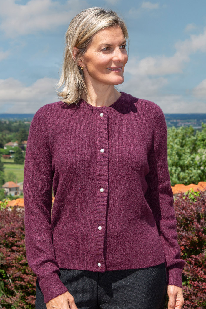 CARDIGAN ACRYLIQUE